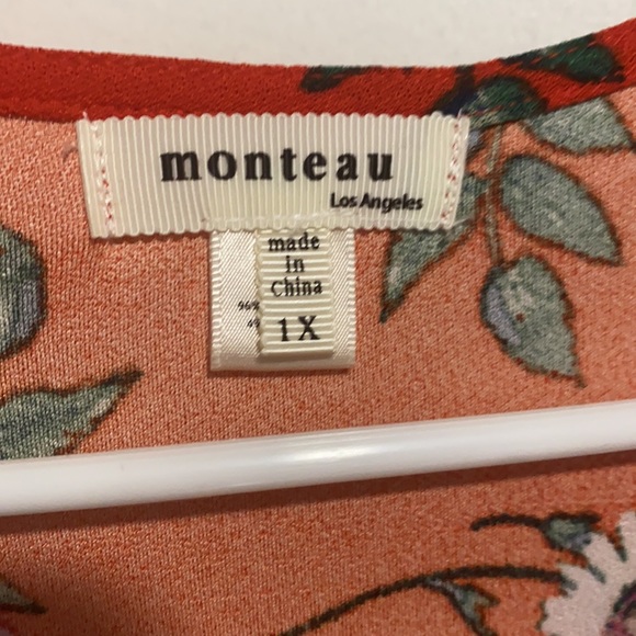 Floral dress high low 1XL - Picture 3 of 4